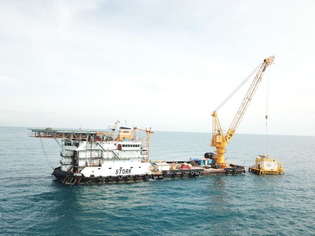 Replacement Temporary Buoy with Permanent Buoy 165.000 DWT 